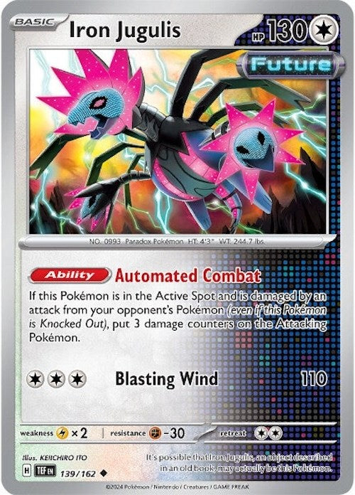 Iron Jugulis (139/162) [Scarlet & Violet: Temporal Forces] | Good Games Cannington