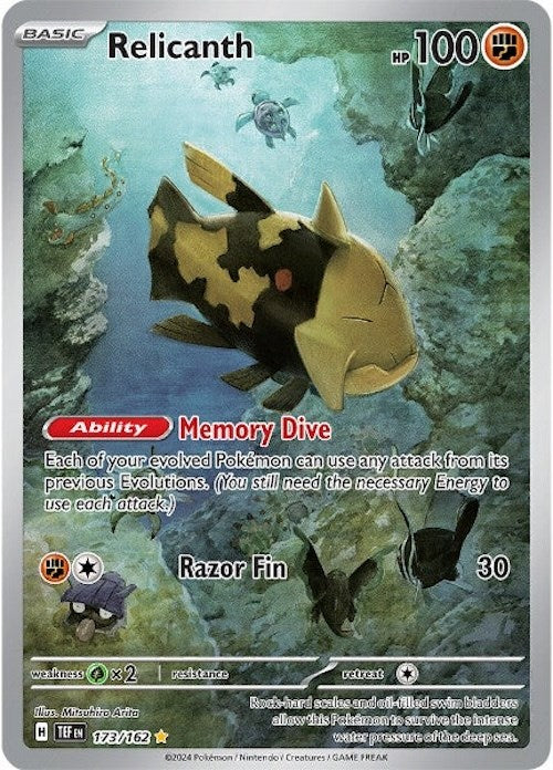 Relicanth (173/162) [Scarlet & Violet: Temporal Forces] | Good Games Cannington
