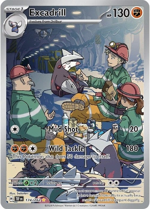 Excadrill (174/162) [Scarlet & Violet: Temporal Forces] | Good Games Cannington