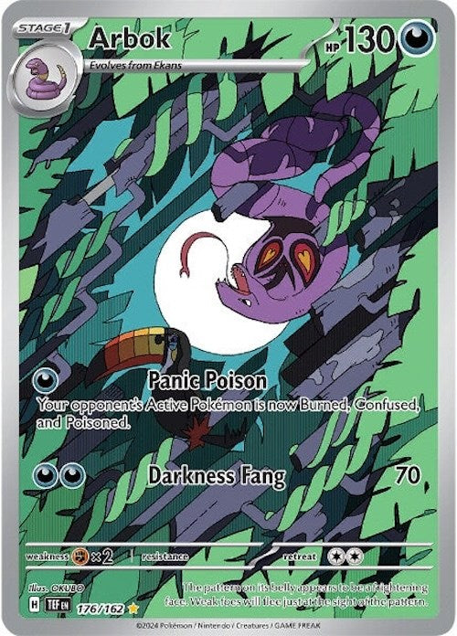 Arbok (176/162) [Scarlet & Violet: Temporal Forces] | Good Games Cannington