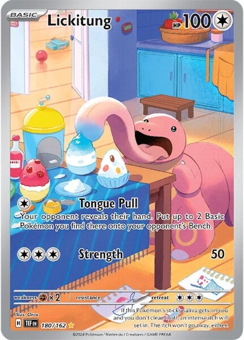Lickitung (180/162) [Scarlet & Violet: Temporal Forces] | Good Games Cannington