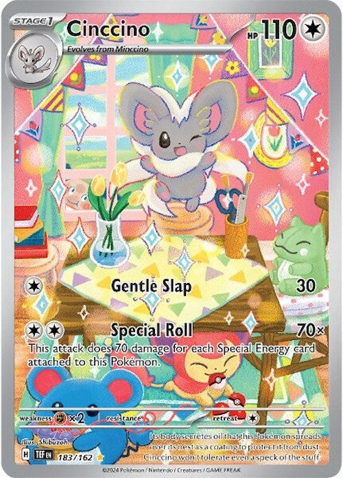 Cinccino (183/162) [Scarlet & Violet: Temporal Forces] | Good Games Cannington