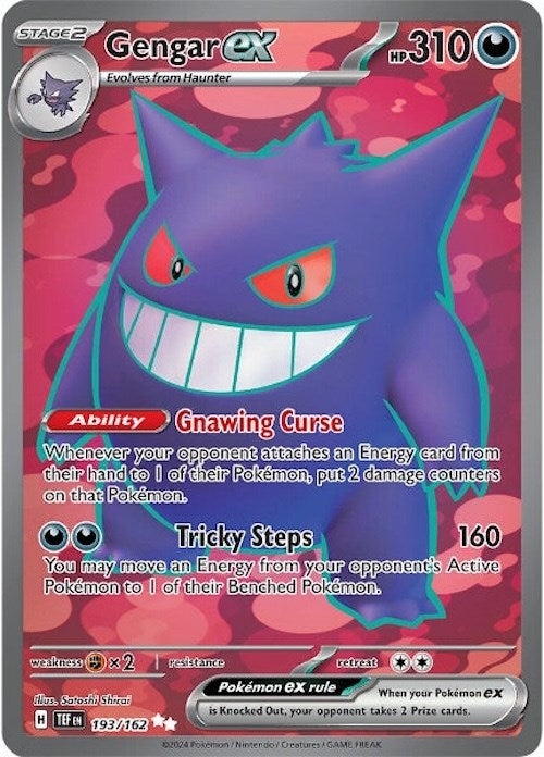 Gengar ex (193/162) [Scarlet & Violet: Temporal Forces] | Good Games Cannington
