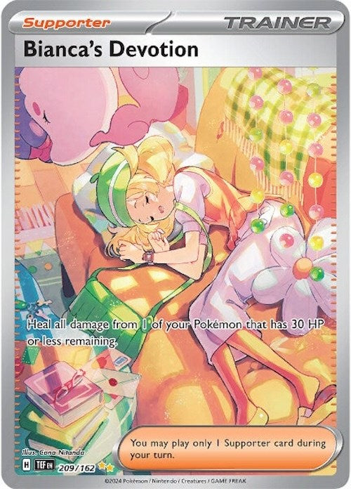 Bianca's Devotion (209/162) [Scarlet & Violet: Temporal Forces] | Good Games Cannington