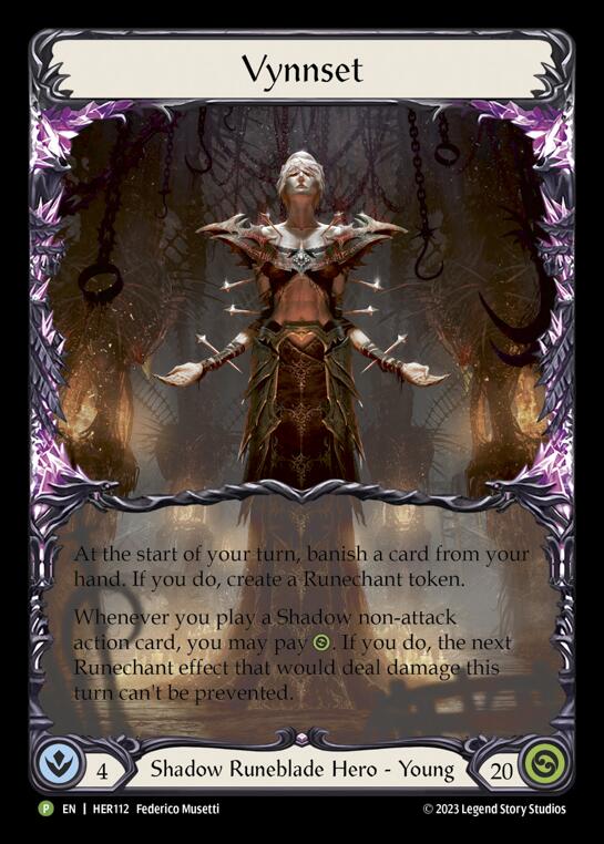 Vynnset [HER112] (Promo)  Rainbow Foil | Good Games Cannington