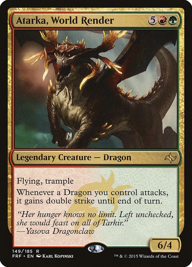 Atarka, World Render 149/185 (Fate Reforged)  | Good Games Cannington