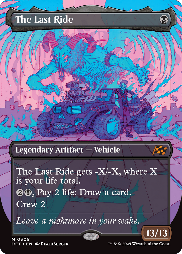 The Last Ride (Borderless) [Aetherdrift] | Good Games Cannington