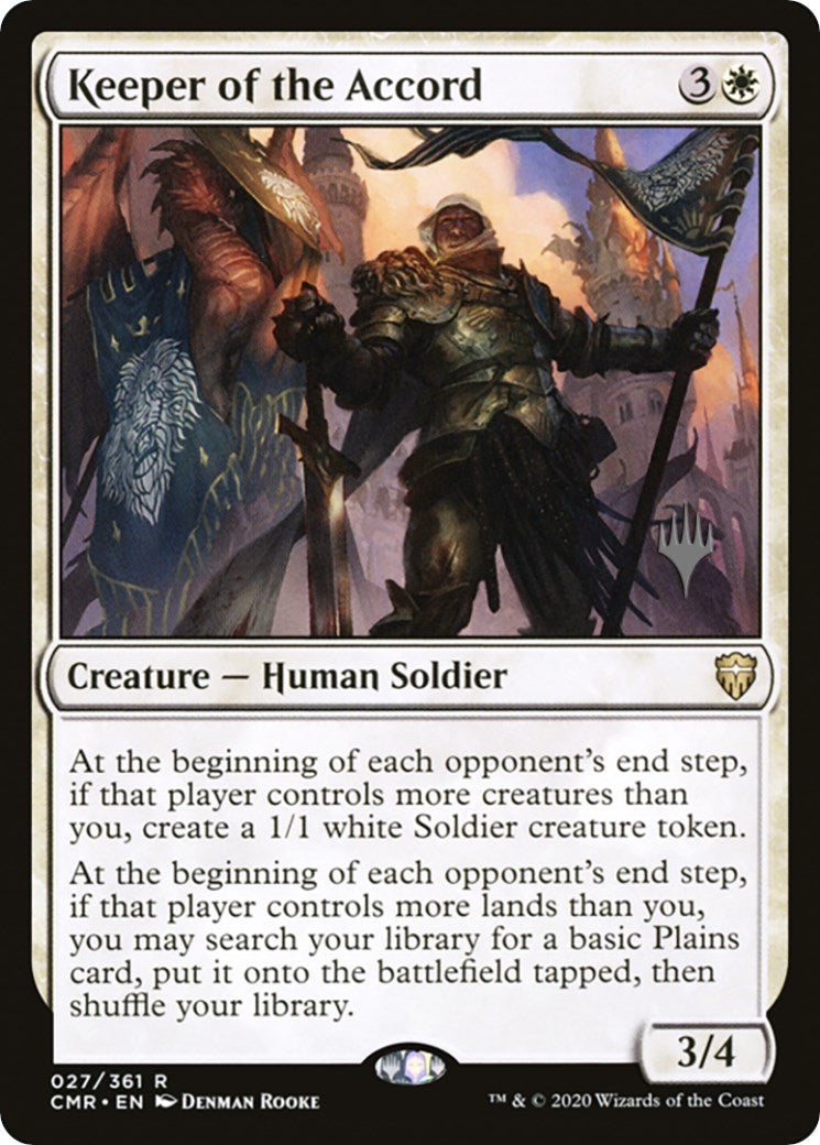 Keeper of the Accord (Promo Pack) [Murders at Karlov Manor Promos] | Good Games Cannington