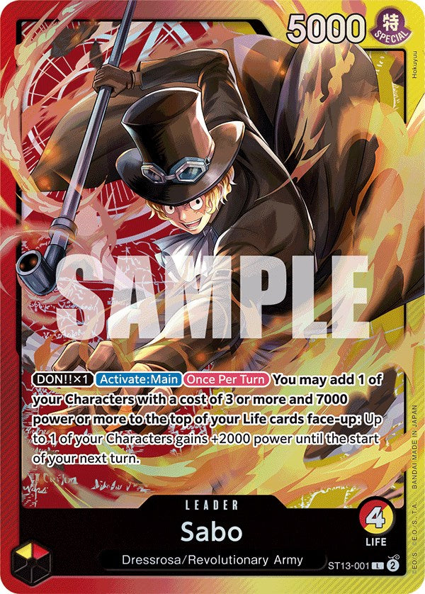 Sabo [Ultra Deck: The Three Brothers] | Good Games Cannington