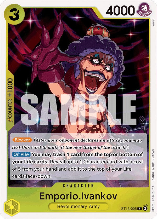 Emporio.Ivankov [Ultra Deck: The Three Brothers] | Good Games Cannington