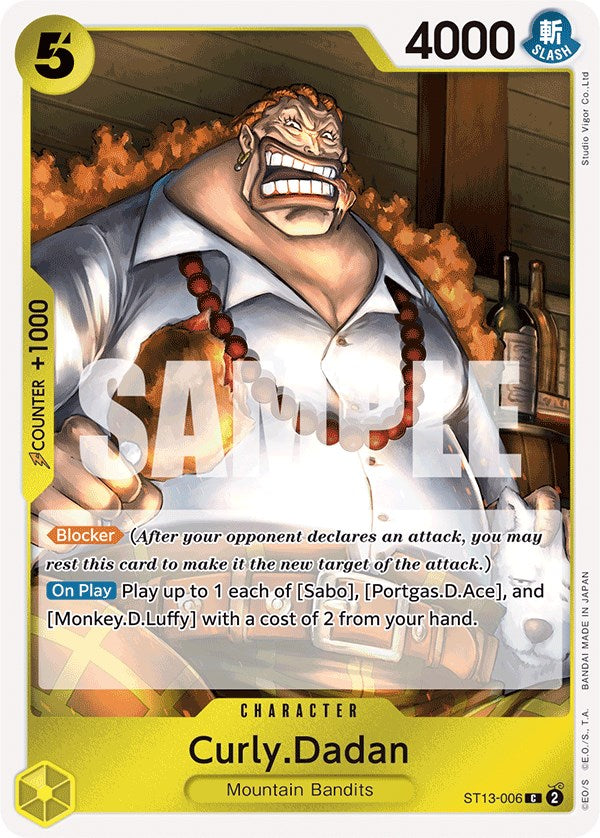 Curly.Dadan [Ultra Deck: The Three Brothers] | Good Games Cannington