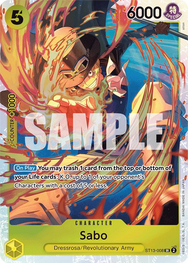 Sabo [Ultra Deck: The Three Brothers] | Good Games Cannington