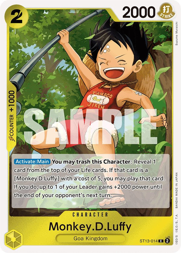 Monkey.D.Luffy [Ultra Deck: The Three Brothers] | Good Games Cannington