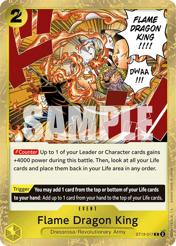 Flame Dragon King [Ultra Deck: The Three Brothers] | Good Games Cannington