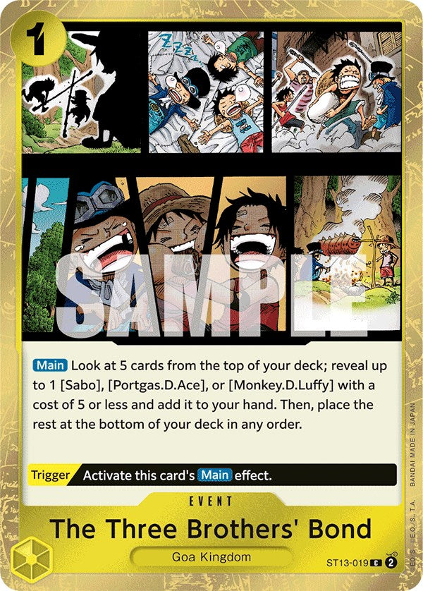 The Three Brothers' Bond [Ultra Deck: The Three Brothers] | Good Games Cannington