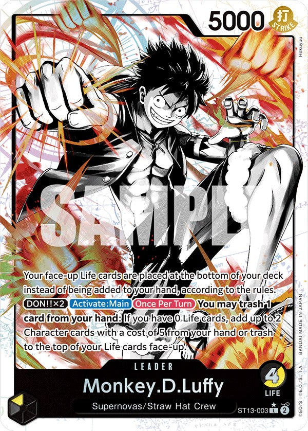 Monkey.D.Luffy (Parallel) [Ultra Deck: The Three Brothers] | Good Games Cannington