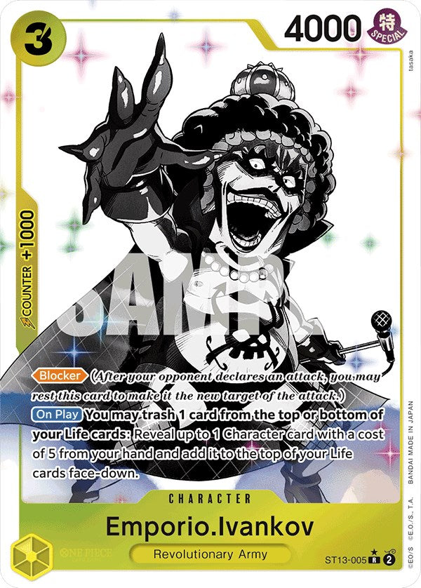 Emporio.Ivankov (Parallel) [Ultra Deck: The Three Brothers] | Good Games Cannington