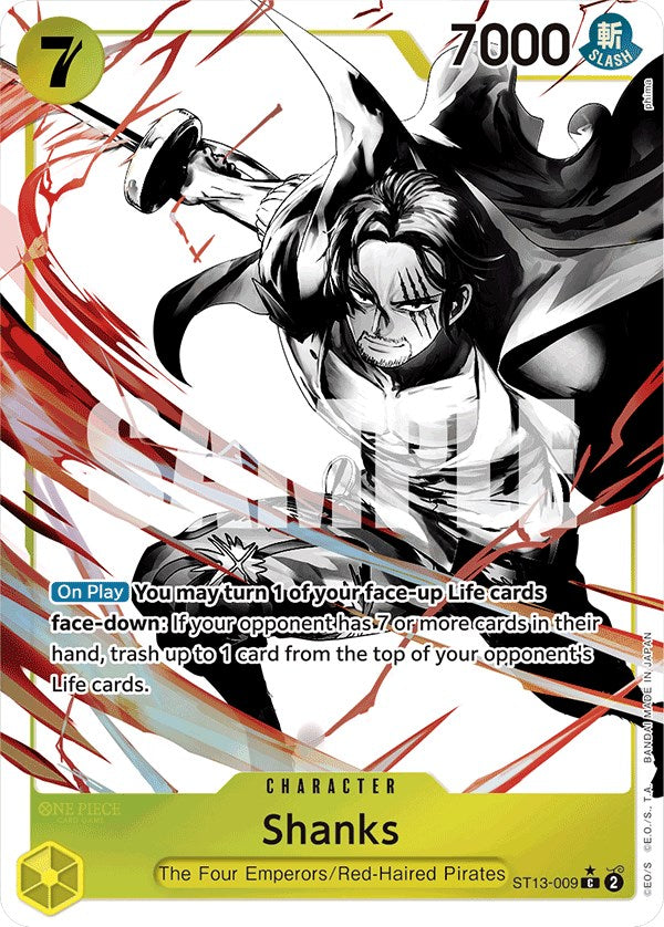 Shanks (Parallel) [Ultra Deck: The Three Brothers] | Good Games Cannington