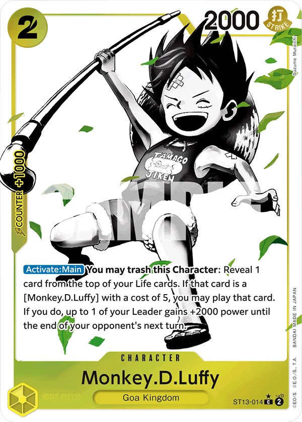 Monkey.D.Luffy (Parallel) [Ultra Deck: The Three Brothers] | Good Games Cannington