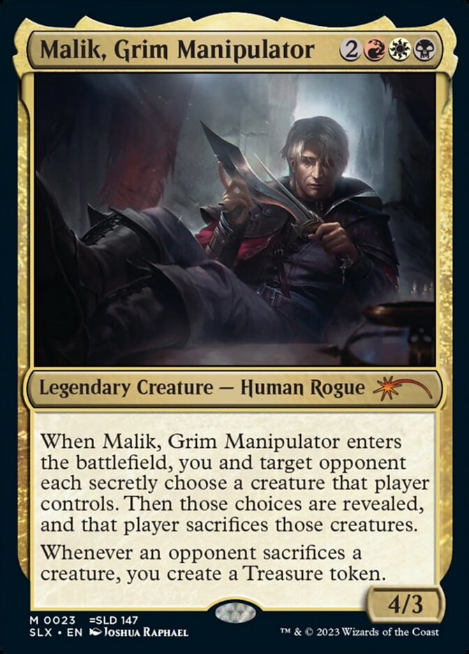 Malik Grim Manipulator 23 (SLX Cards)  | Good Games Cannington