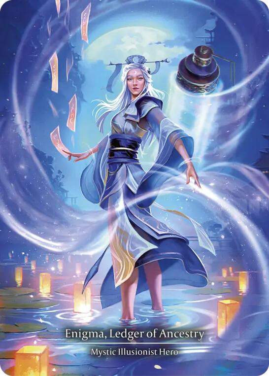 Enigma, Ledger of Ancestry (Marvel) [MST025] (Part the Mistveil)  Cold Foil | Good Games Cannington