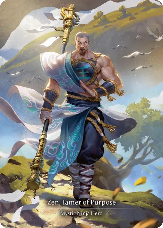Zen, Tamer of Purpose (Marvel) [MST046] (Part the Mistveil)  Cold Foil | Good Games Cannington