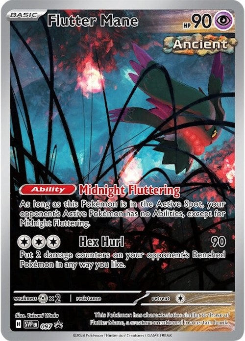 Flutter Mane (097) [Scarlet & Violet: Black Star Promos] | Good Games Cannington