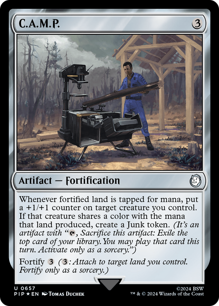 C.A.M.P. (Surge Foil) [Fallout] | Good Games Cannington