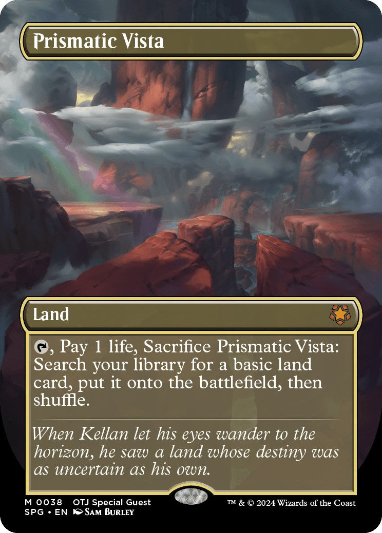 Prismatic Vista (Borderless) [Outlaws of Thunder Junction Special Guests] | Good Games Cannington