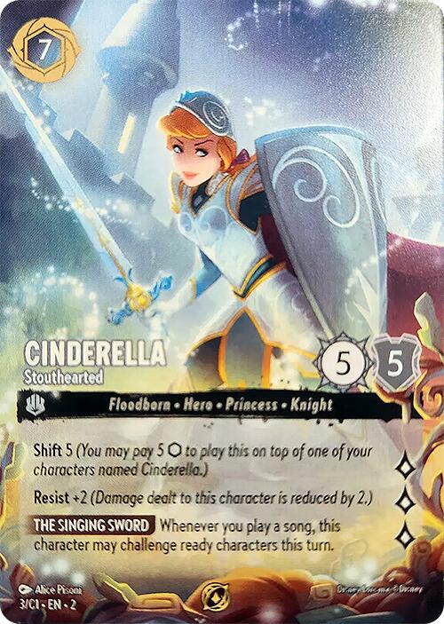 Cinderella - Stouthearted (3) [Promo Cards] | Good Games Cannington