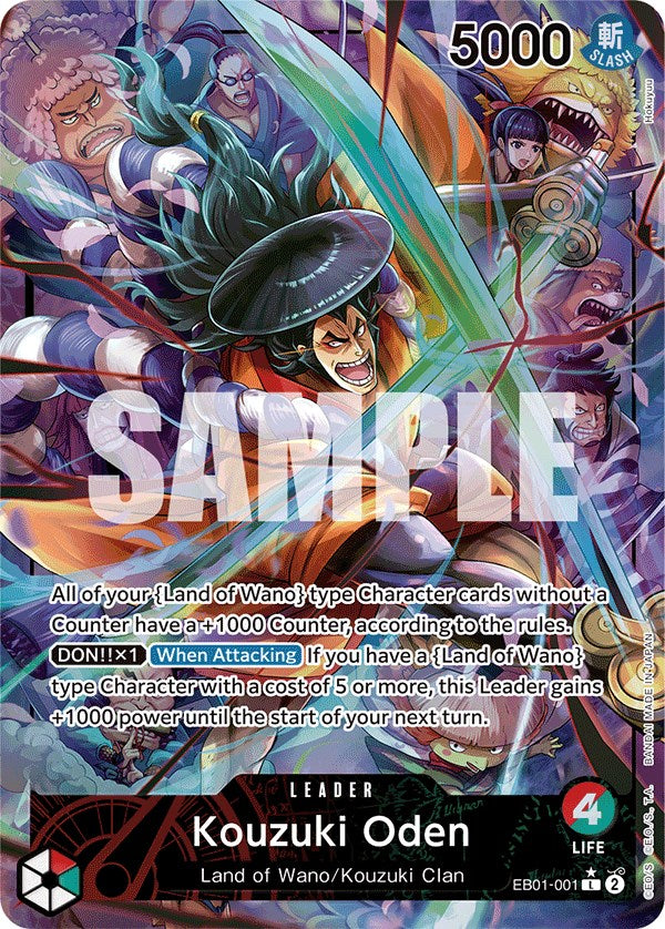 Kouzuki Oden (Alternate Art) [Extra Booster: Memorial Collection] | Good Games Cannington