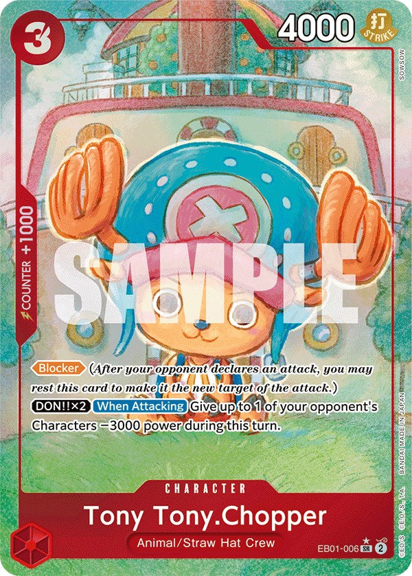 Tony Tony.Chopper (Alternate Art) [Extra Booster: Memorial Collection] | Good Games Cannington