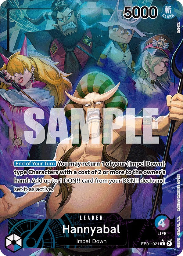 Hannyabal (Alternate Art) [Extra Booster: Memorial Collection] | Good Games Cannington