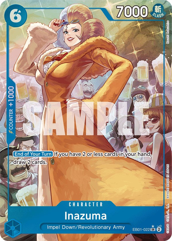 Inazuma (Alternate Art) [Extra Booster: Memorial Collection] | Good Games Cannington