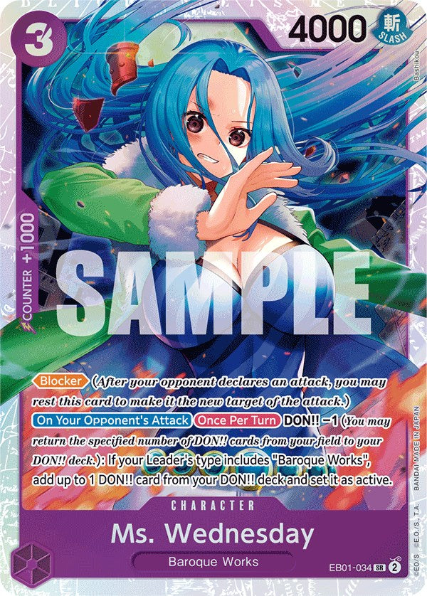 Ms. Wednesday [Extra Booster: Memorial Collection] | Good Games Cannington