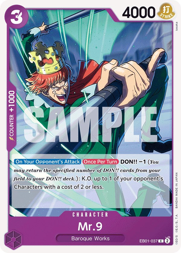 Mr. 9 [Extra Booster: Memorial Collection] | Good Games Cannington