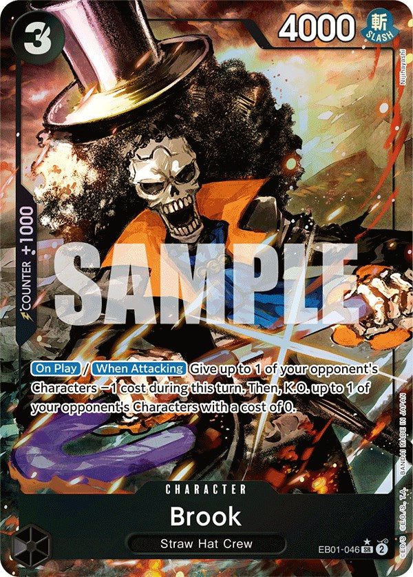 Brook (Alternate Art) [Extra Booster: Memorial Collection] | Good Games Cannington