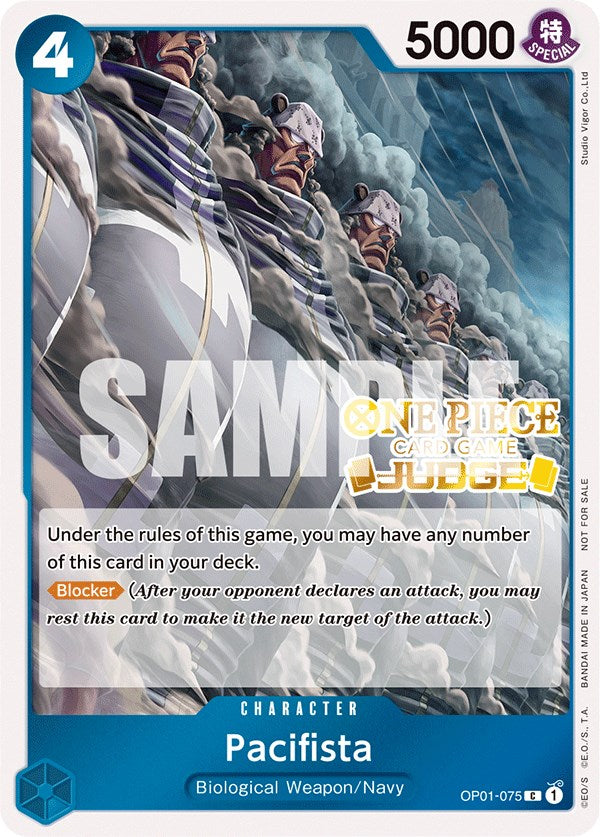 Pacifista (Judge Pack Vol. 3) [One Piece Promotion Cards] | Good Games Cannington