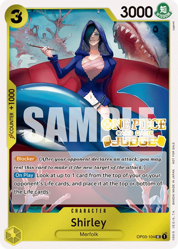 Shirley (Judge Pack Vol. 3) [One Piece Promotion Cards] | Good Games Cannington