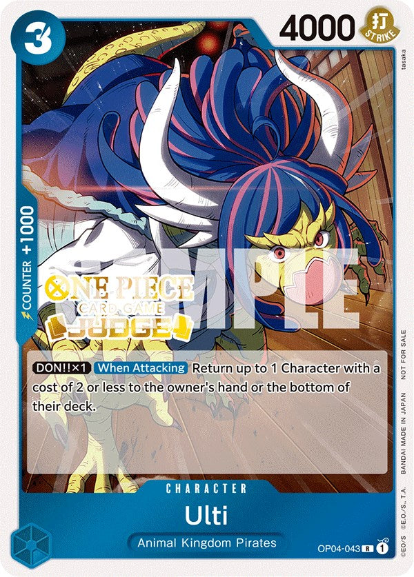 Ulti (Judge Pack Vol. 3) [One Piece Promotion Cards] | Good Games Cannington