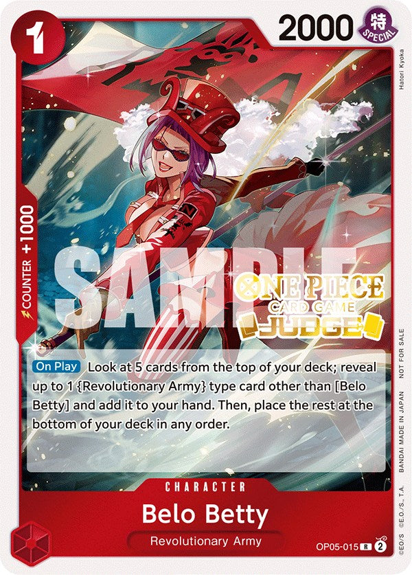 Belo Betty (Judge Pack Vol. 3) [One Piece Promotion Cards] | Good Games Cannington