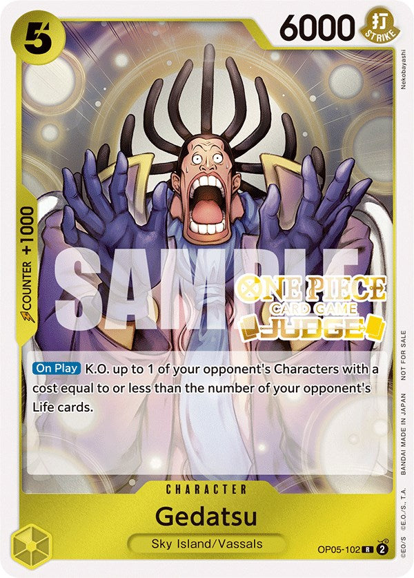 Gedatsu (Judge Pack Vol. 3) [One Piece Promotion Cards] | Good Games Cannington