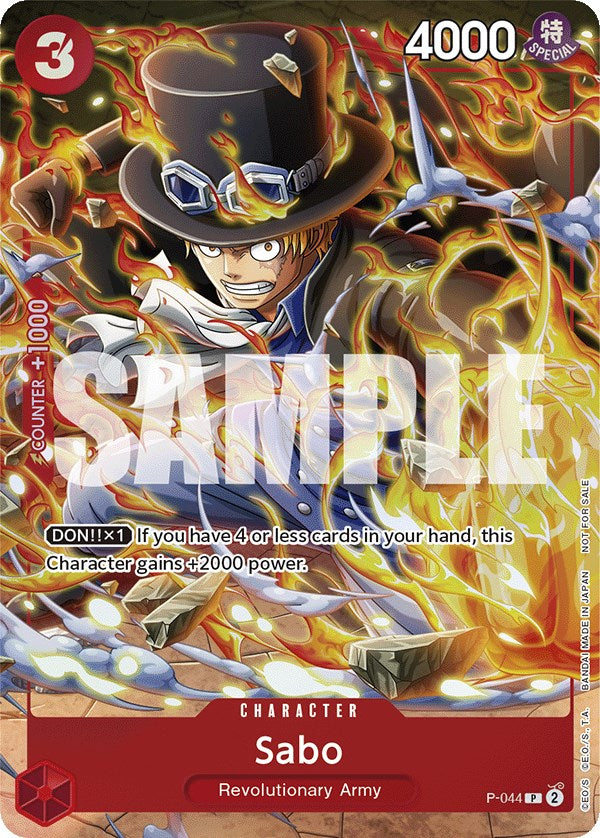 Sabo (Event Pack Vol. 4) [One Piece Promotion Cards] | Good Games Cannington