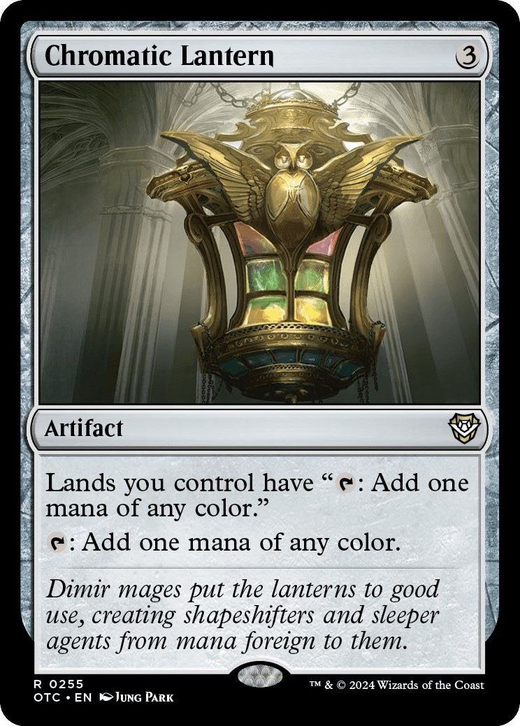 Chromatic Lantern [Outlaws of Thunder Junction Commander] | Good Games Cannington