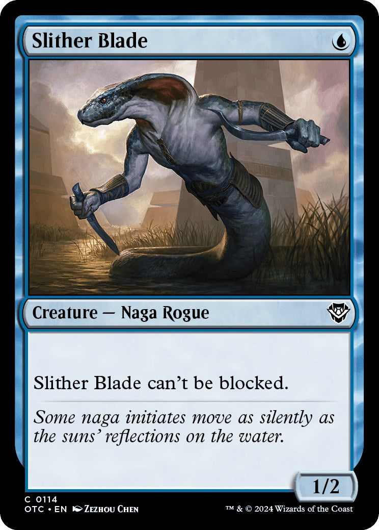 Slither Blade [Outlaws of Thunder Junction Commander] | Good Games Cannington