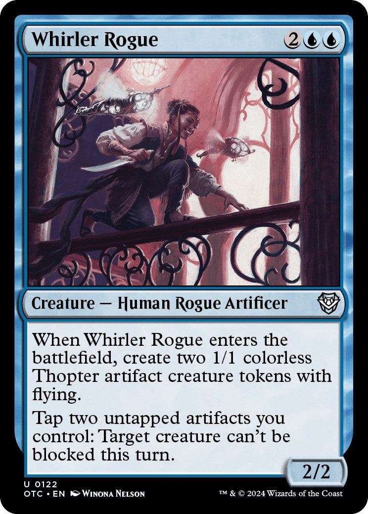 Whirler Rogue [Outlaws of Thunder Junction Commander] | Good Games Cannington