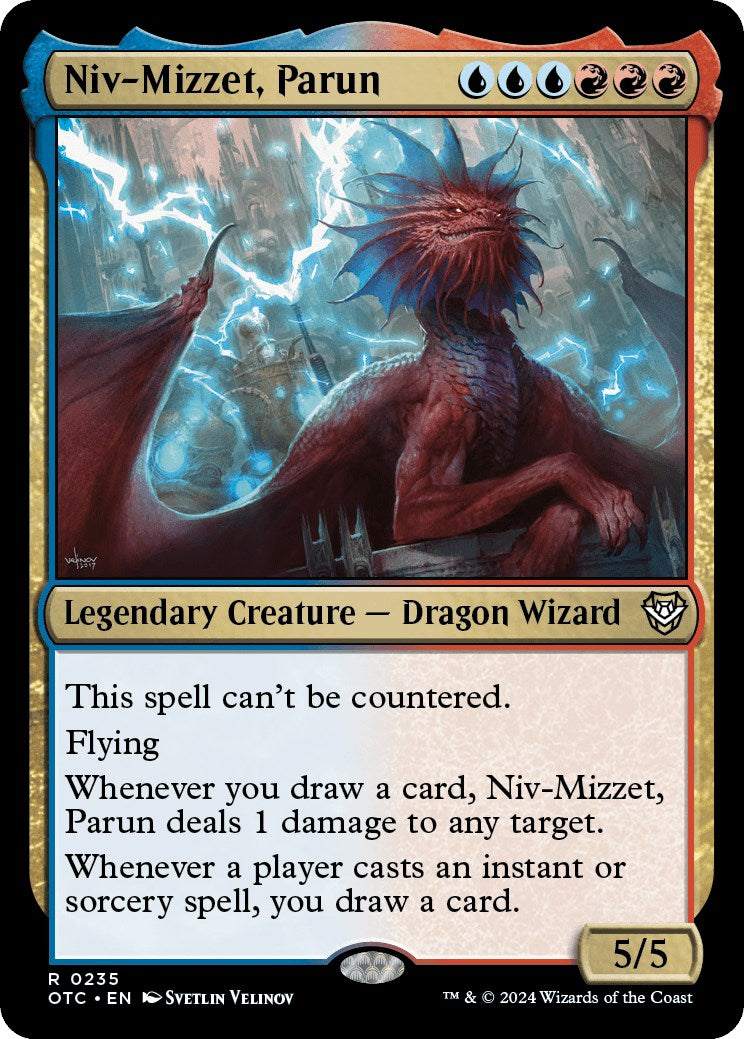 Niv-Mizzet, Parun [Outlaws of Thunder Junction Commander] | Good Games Cannington