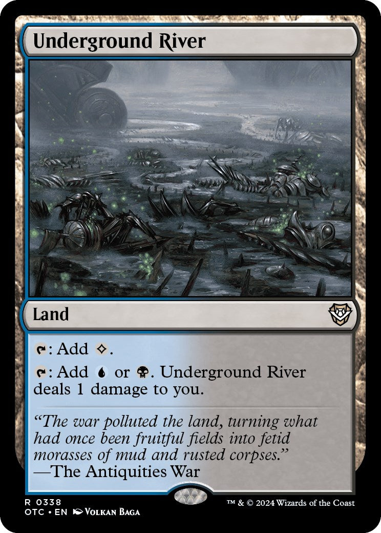 Underground River [Outlaws of Thunder Junction Commander] | Good Games Cannington