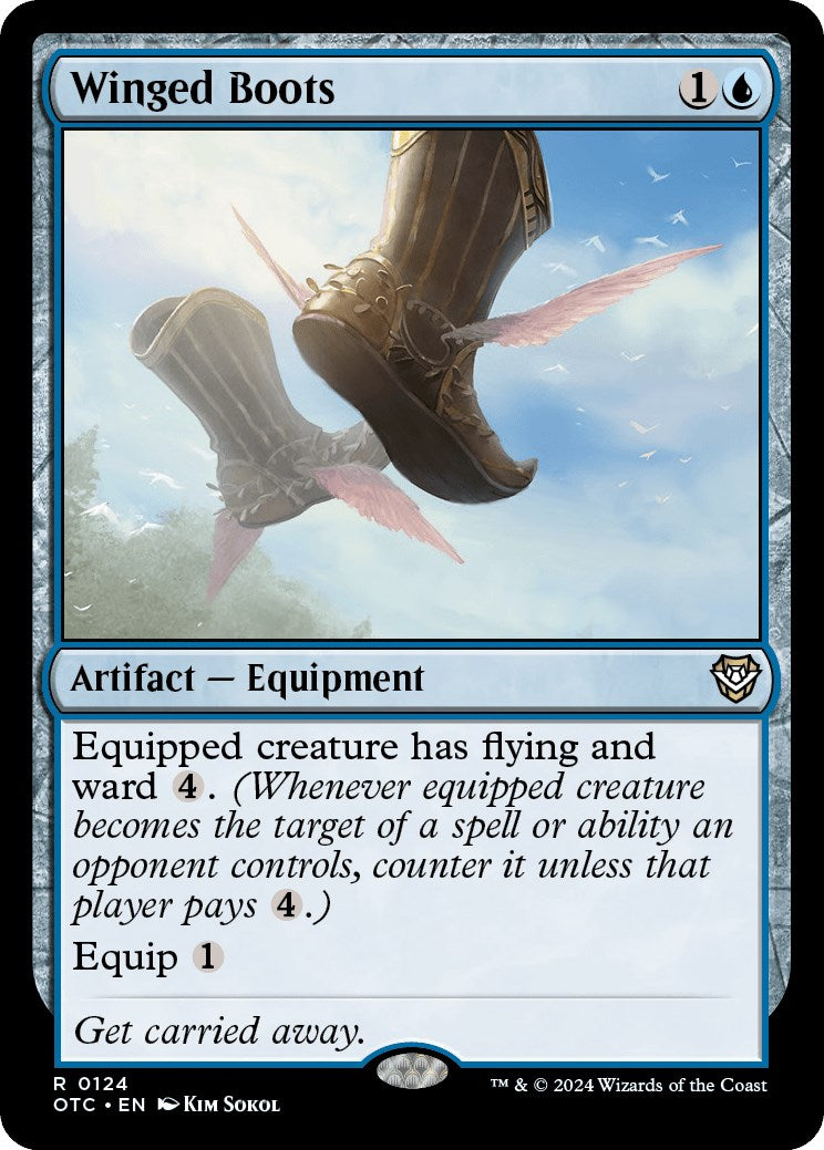 Winged Boots [Outlaws of Thunder Junction Commander] | Good Games Cannington