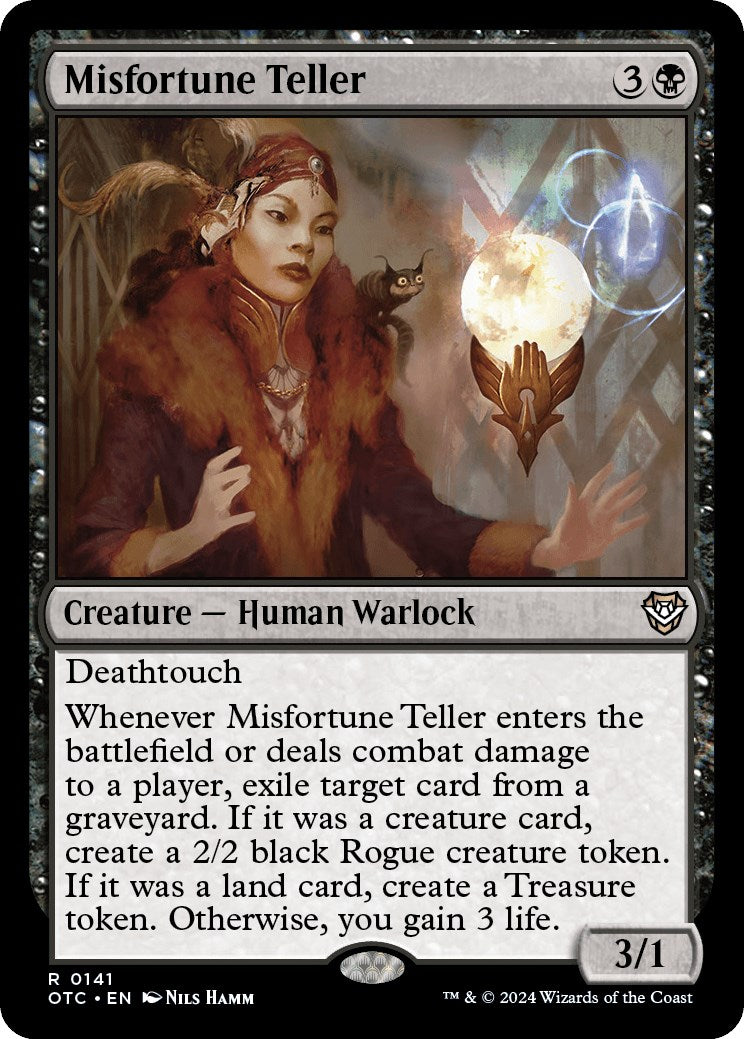 Misfortune Teller [Outlaws of Thunder Junction Commander] | Good Games Cannington